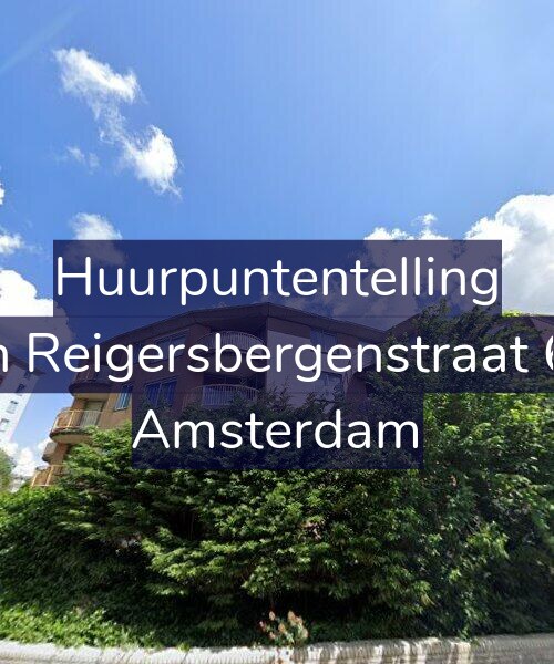 Foto gevel Huurpuntentelling voor Van Reigersbergenstraat 614, Amsterdam