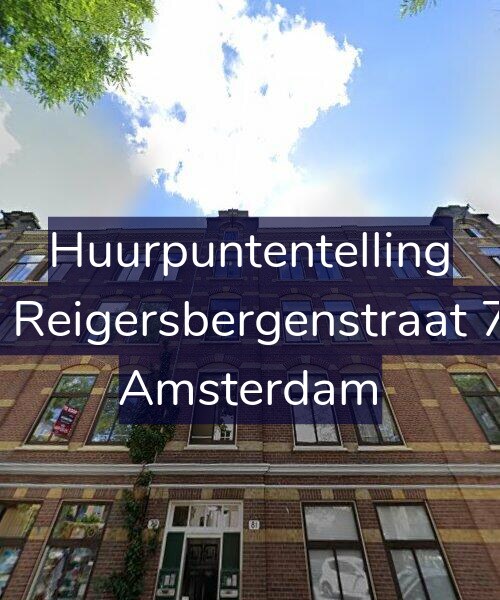 Foto gevel Huurpuntentelling voor Van Reigersbergenstraat 79-2, Amsterdam