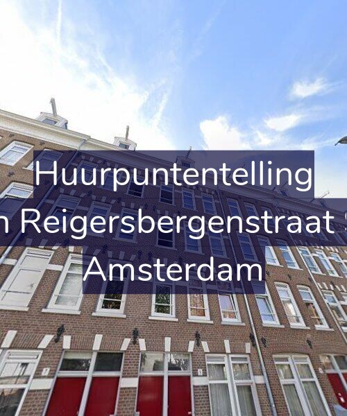 Foto gevel Huurpuntentelling voor Van Reigersbergenstraat 9-3, Amsterdam