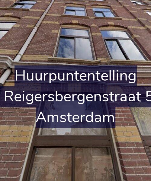 Foto gevel Huurpuntentelling voor Van Reigersbergenstraat 53-1, Amsterdam