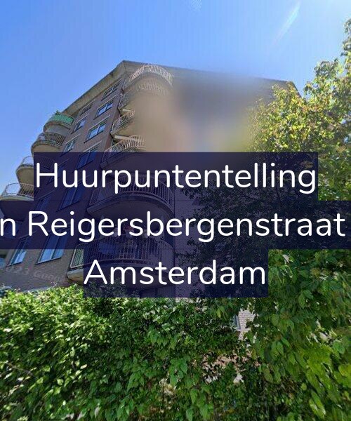 Foto gevel Huurpuntentelling voor Van Reigersbergenstraat 32, Amsterdam