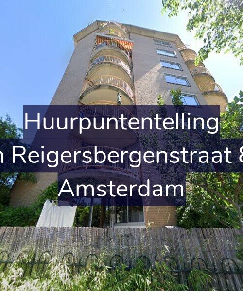 Foto gevel Huurpuntentelling voor Van Reigersbergenstraat 816, Amsterdam