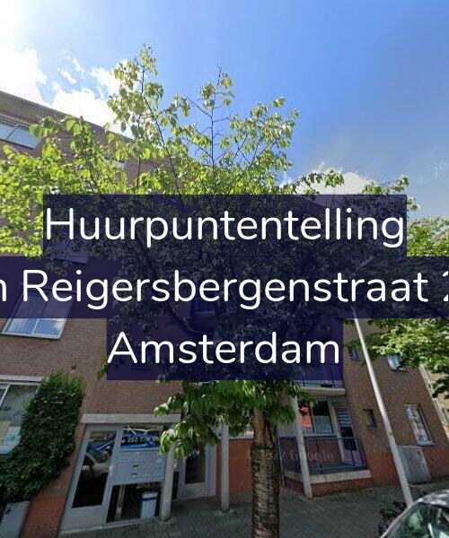 Foto gevel Huurpuntentelling voor Van Reigersbergenstraat 264, Amsterdam