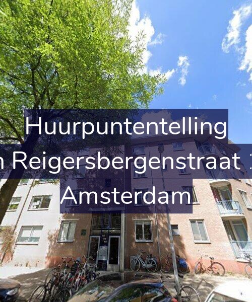 Foto gevel Huurpuntentelling voor Van Reigersbergenstraat 152, Amsterdam
