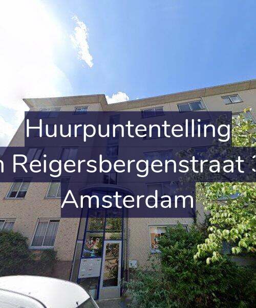 Foto gevel Huurpuntentelling voor Van Reigersbergenstraat 362, Amsterdam