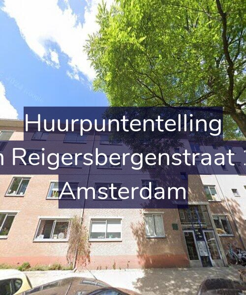 Foto gevel Huurpuntentelling voor Van Reigersbergenstraat 160, Amsterdam