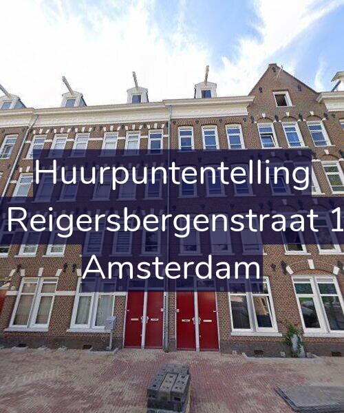 Foto gevel Huurpuntentelling voor Van Reigersbergenstraat 15-H, Amsterdam