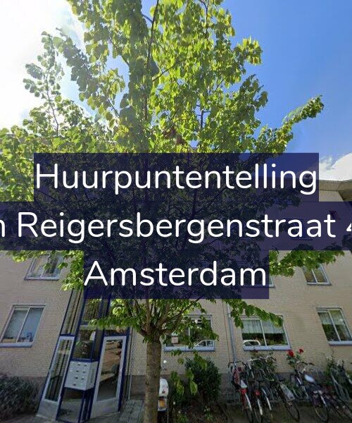 Foto gevel Huurpuntentelling voor Van Reigersbergenstraat 456, Amsterdam