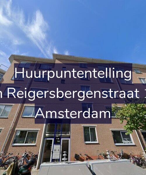 Foto gevel Huurpuntentelling voor Van Reigersbergenstraat 130, Amsterdam