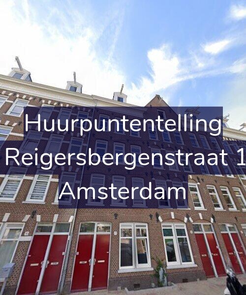 Foto gevel Huurpuntentelling voor Van Reigersbergenstraat 17-H, Amsterdam