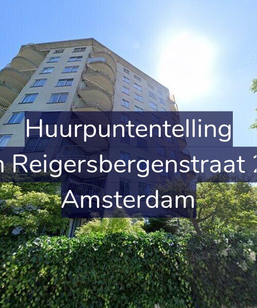 Foto gevel Huurpuntentelling voor Van Reigersbergenstraat 212, Amsterdam
