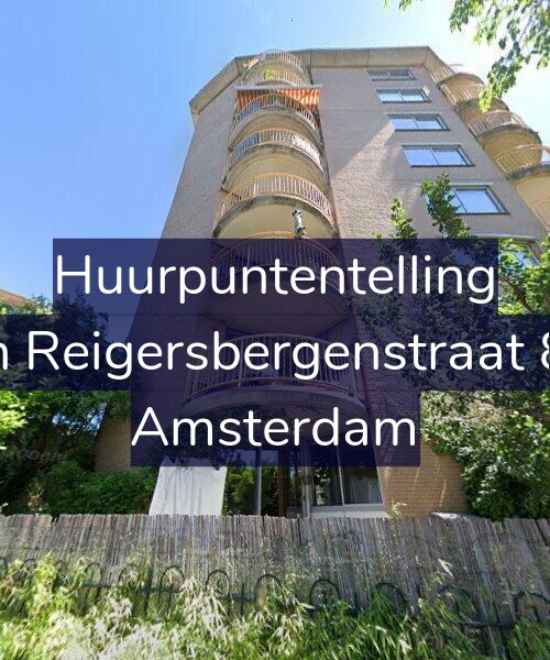 Foto gevel Huurpuntentelling voor Van Reigersbergenstraat 822, Amsterdam