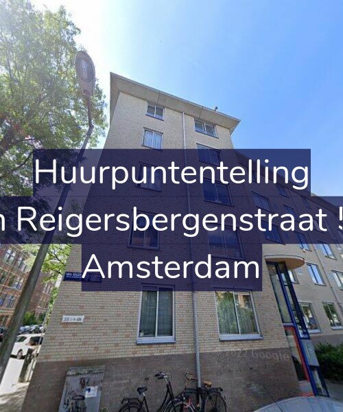 Foto gevel Huurpuntentelling voor Van Reigersbergenstraat 554, Amsterdam