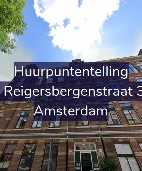 Foto gevel Huurpuntentelling voor Van Reigersbergenstraat 39-3, Amsterdam