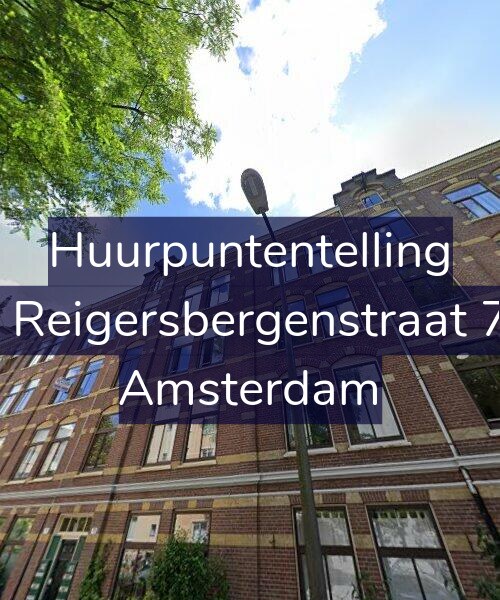 Foto gevel Huurpuntentelling voor Van Reigersbergenstraat 73-3, Amsterdam