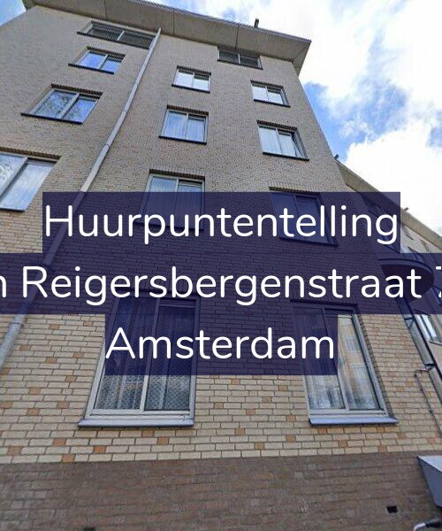 Foto gevel Huurpuntentelling voor Van Reigersbergenstraat 702, Amsterdam