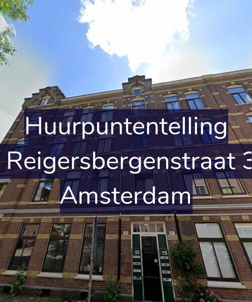 Foto gevel Huurpuntentelling voor Van Reigersbergenstraat 39-1, Amsterdam
