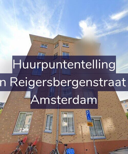 Foto gevel Huurpuntentelling voor Van Reigersbergenstraat 88, Amsterdam