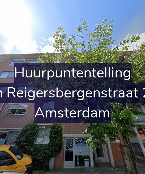 Foto gevel Huurpuntentelling voor Van Reigersbergenstraat 278, Amsterdam