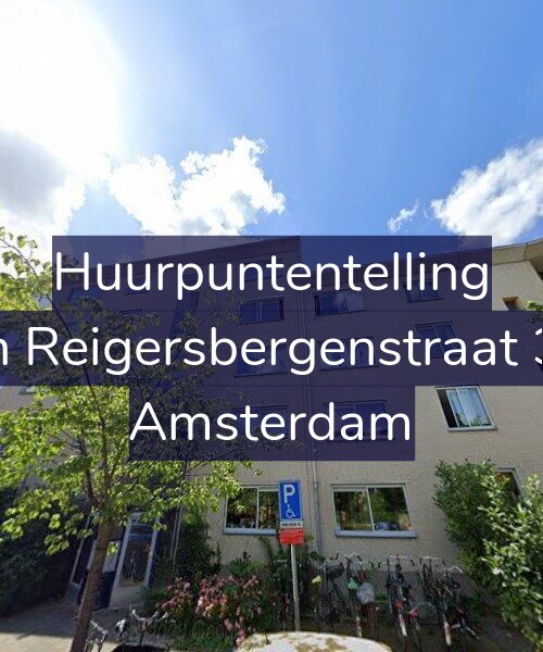 Foto gevel Huurpuntentelling voor Van Reigersbergenstraat 388, Amsterdam