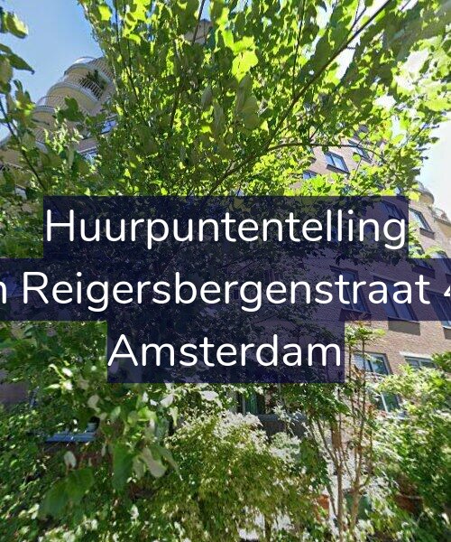 Foto gevel Huurpuntentelling voor Van Reigersbergenstraat 490, Amsterdam