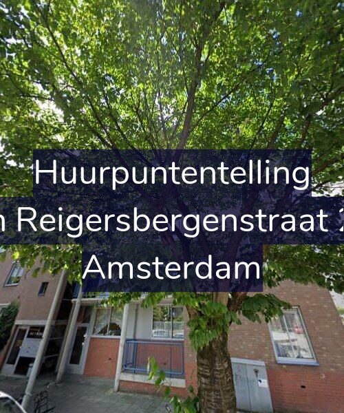 Foto gevel Huurpuntentelling voor Van Reigersbergenstraat 260, Amsterdam