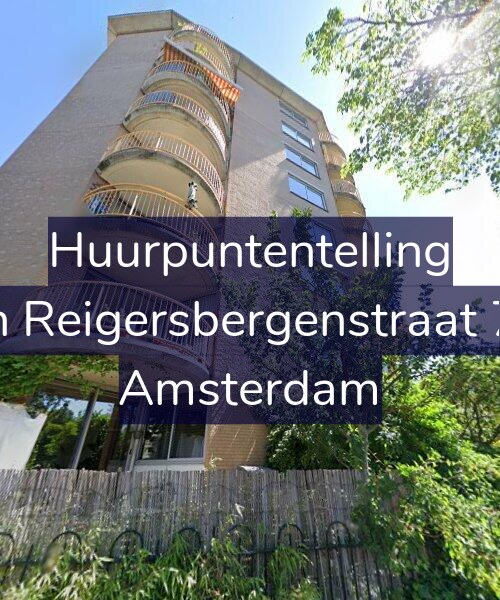 Foto gevel Huurpuntentelling voor Van Reigersbergenstraat 790, Amsterdam