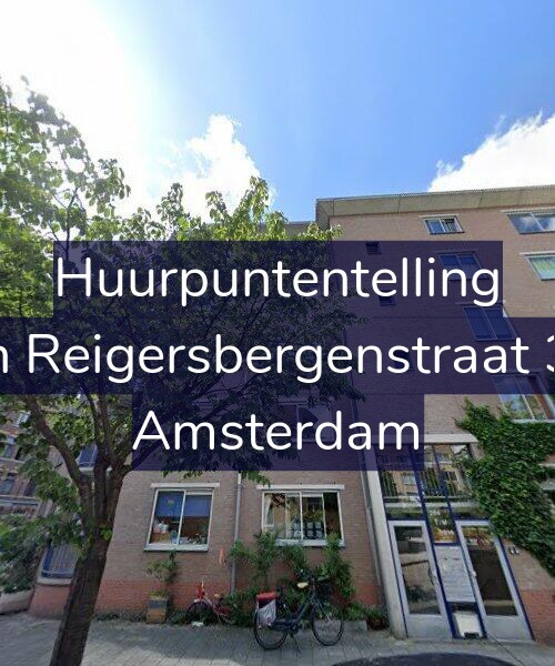 Foto gevel Huurpuntentelling voor Van Reigersbergenstraat 312, Amsterdam
