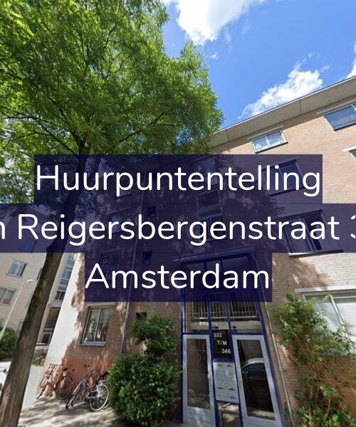 Foto gevel Huurpuntentelling voor Van Reigersbergenstraat 342, Amsterdam