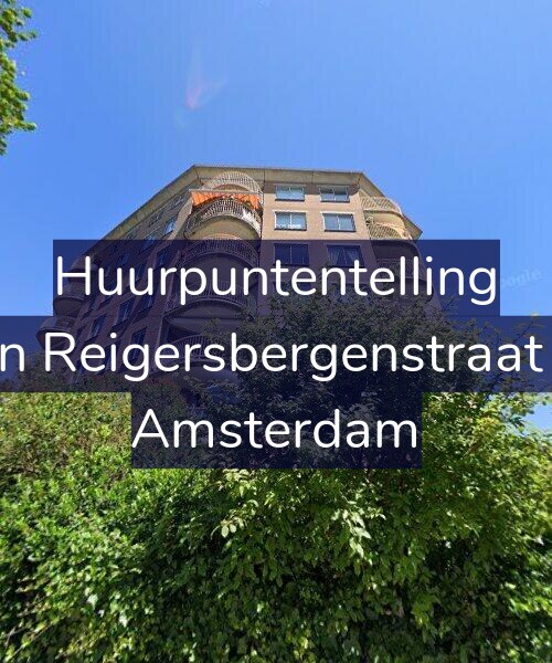 Foto gevel Huurpuntentelling voor Van Reigersbergenstraat 70, Amsterdam