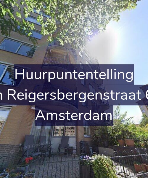Foto gevel Huurpuntentelling voor Van Reigersbergenstraat 668, Amsterdam