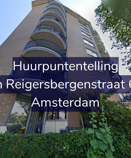 Foto gevel Huurpuntentelling voor Van Reigersbergenstraat 626, Amsterdam
