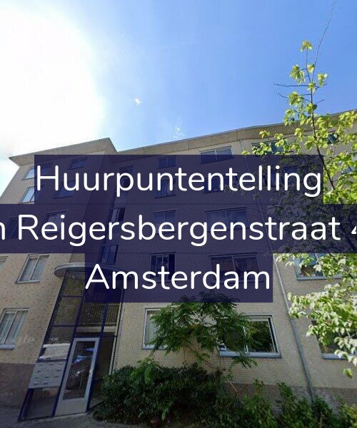 Foto gevel Huurpuntentelling voor Van Reigersbergenstraat 438, Amsterdam