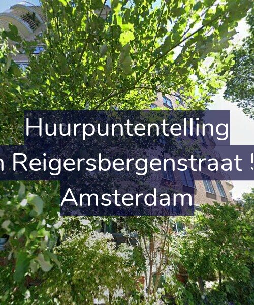 Foto gevel Huurpuntentelling voor Van Reigersbergenstraat 502, Amsterdam