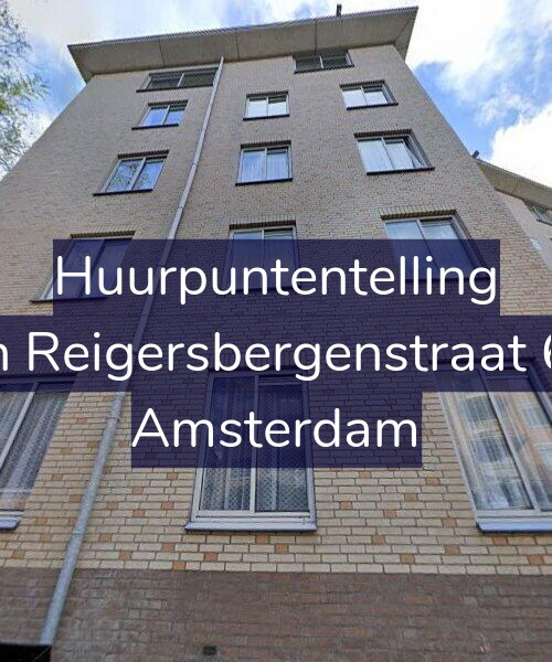 Foto gevel Huurpuntentelling voor Van Reigersbergenstraat 694, Amsterdam