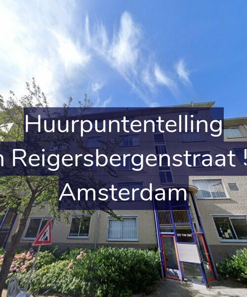 Foto gevel Huurpuntentelling voor Van Reigersbergenstraat 576, Amsterdam