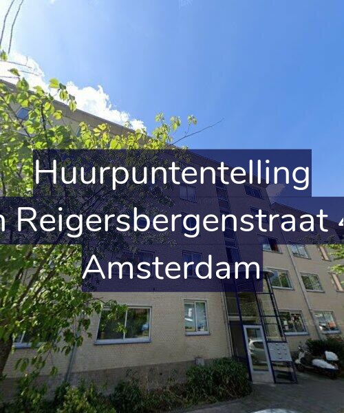 Foto gevel Huurpuntentelling voor Van Reigersbergenstraat 444, Amsterdam