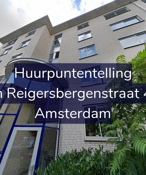 Foto gevel Huurpuntentelling voor Van Reigersbergenstraat 428, Amsterdam