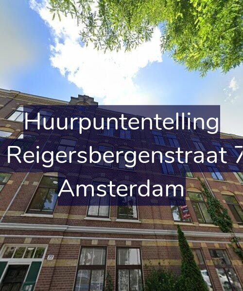 Foto gevel Huurpuntentelling voor Van Reigersbergenstraat 77-3, Amsterdam