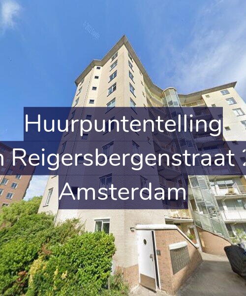 Foto gevel Huurpuntentelling voor Van Reigersbergenstraat 238, Amsterdam