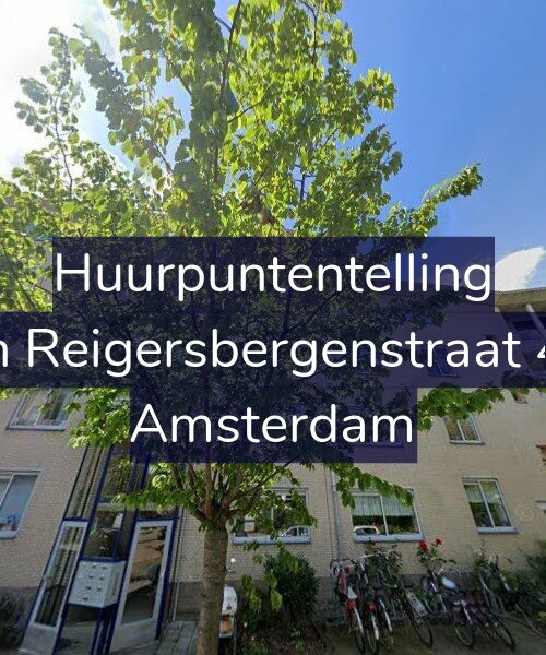 Foto gevel Huurpuntentelling voor Van Reigersbergenstraat 458, Amsterdam