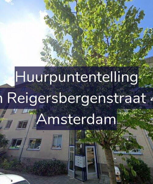 Foto gevel Huurpuntentelling voor Van Reigersbergenstraat 446, Amsterdam