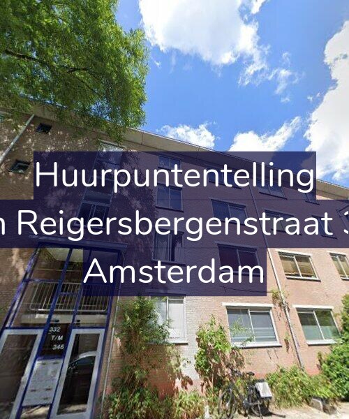Foto gevel Huurpuntentelling voor Van Reigersbergenstraat 334, Amsterdam