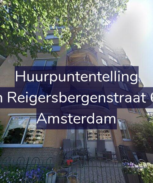 Foto gevel Huurpuntentelling voor Van Reigersbergenstraat 644, Amsterdam