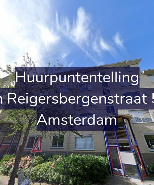 Foto gevel Huurpuntentelling voor Van Reigersbergenstraat 574, Amsterdam