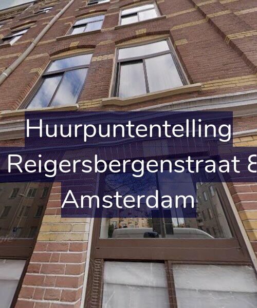 Foto gevel Huurpuntentelling voor Van Reigersbergenstraat 83-1, Amsterdam