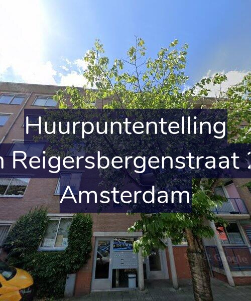 Foto gevel Huurpuntentelling voor Van Reigersbergenstraat 274, Amsterdam