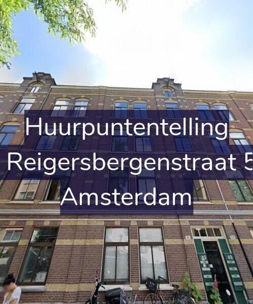 Foto gevel Huurpuntentelling voor Van Reigersbergenstraat 51-1, Amsterdam