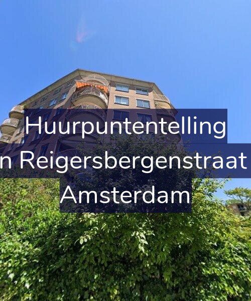 Foto gevel Huurpuntentelling voor Van Reigersbergenstraat 76, Amsterdam
