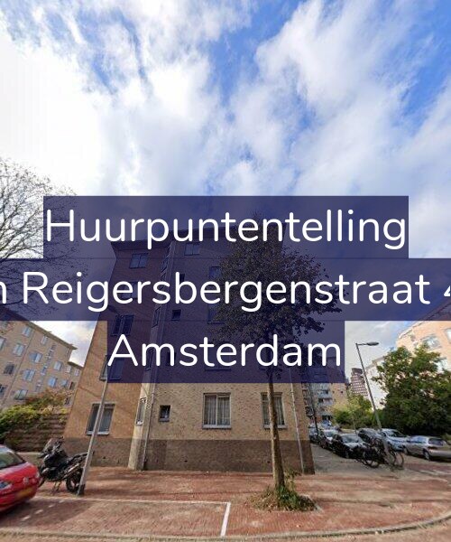 Foto gevel Huurpuntentelling voor Van Reigersbergenstraat 416, Amsterdam
